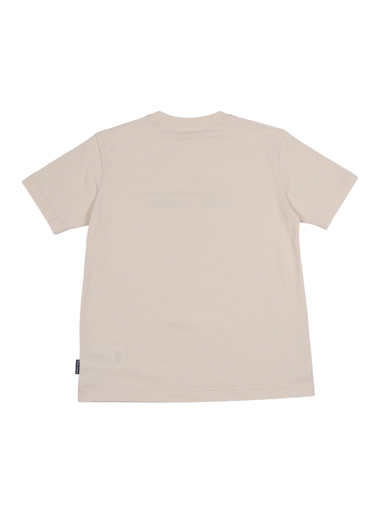 Palm Dog Reg T-Shirt S-S Girl Beige Cotton Short Sleeves