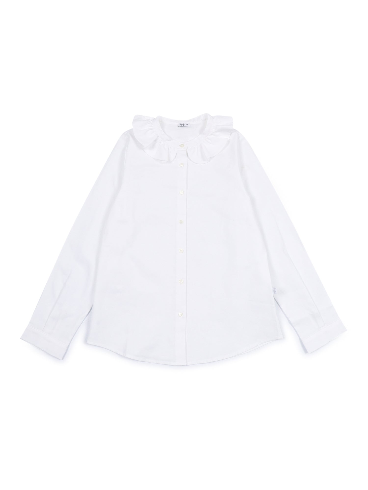 Long Sleeved Shirt White Cotton