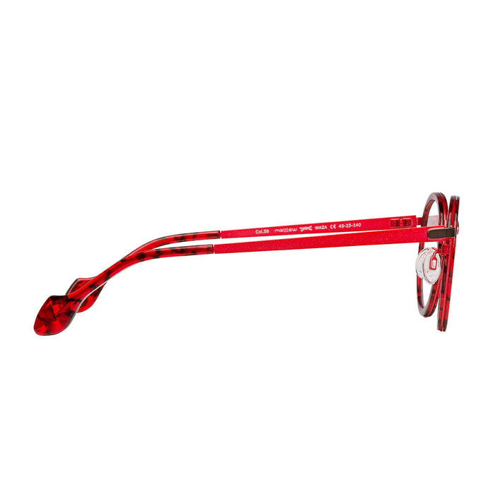 Waza 58 Rosso Celluloid Occhiali Vista
