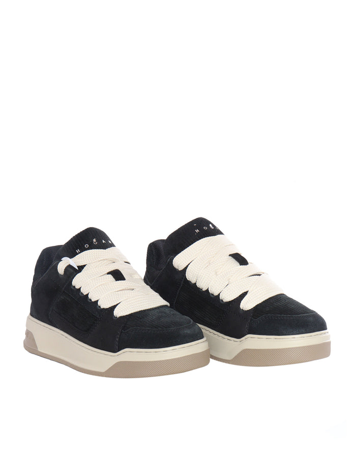 H667 Allacciato Black Sneaker