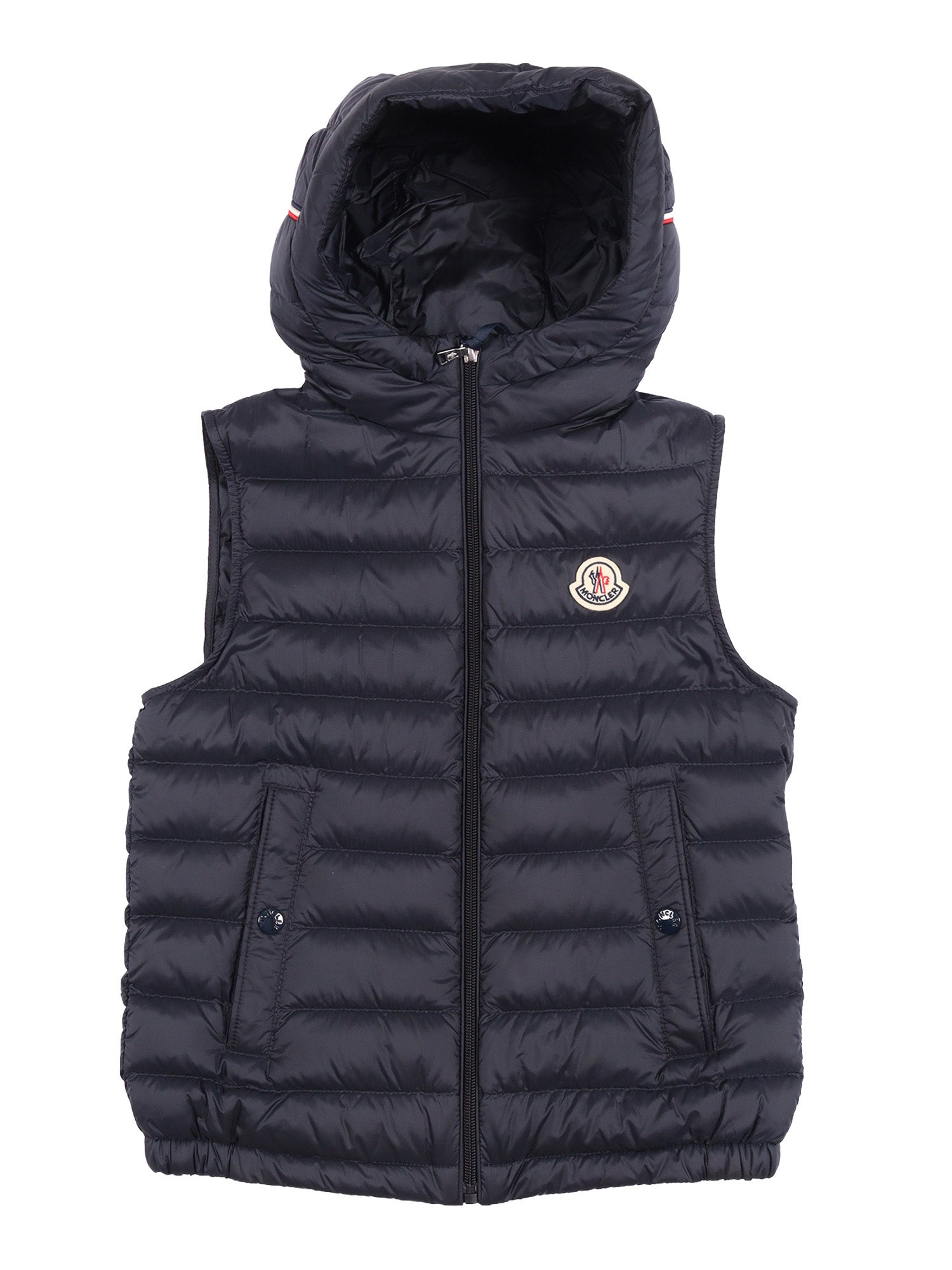 UZAY VEST Blue Sleeveless Puffer