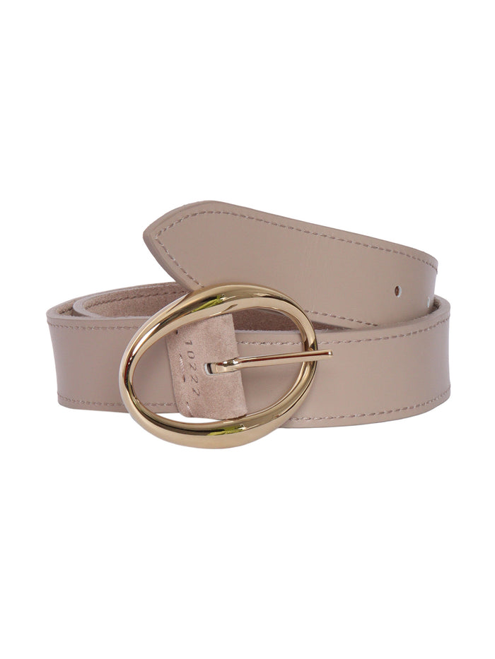 BELT Beige Calf Leather