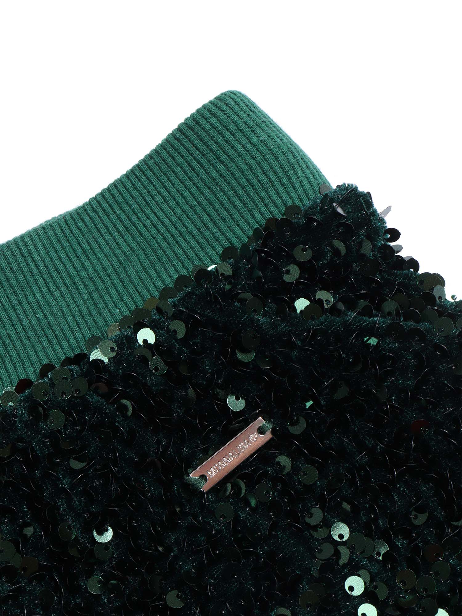 PAILLETTES MINI SKIRT Green