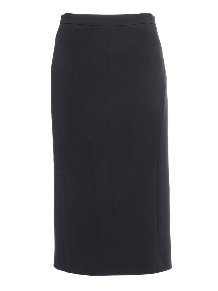 Mid Black Skirt