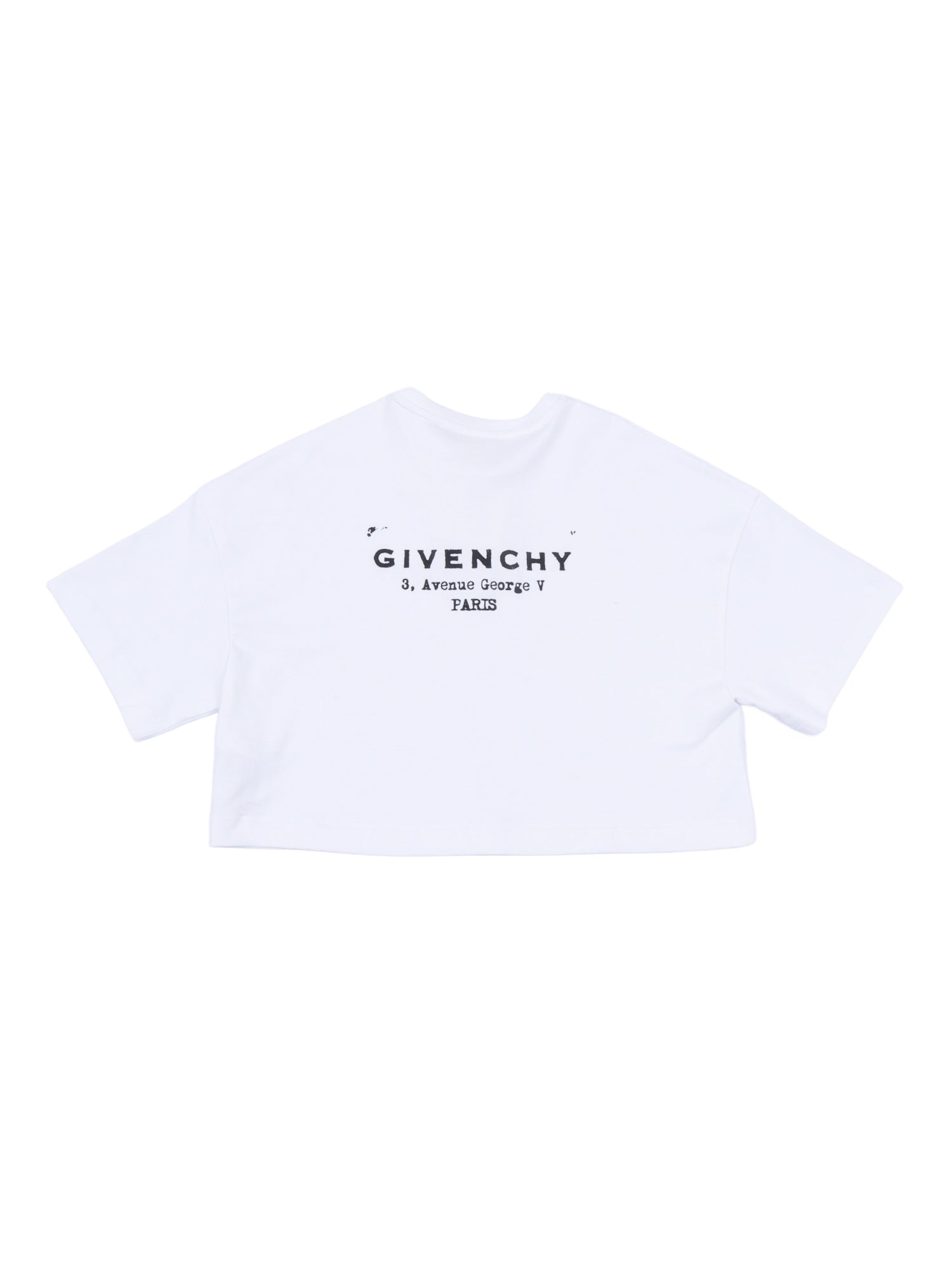 T-SHIRT White Cotton Short Sleeves