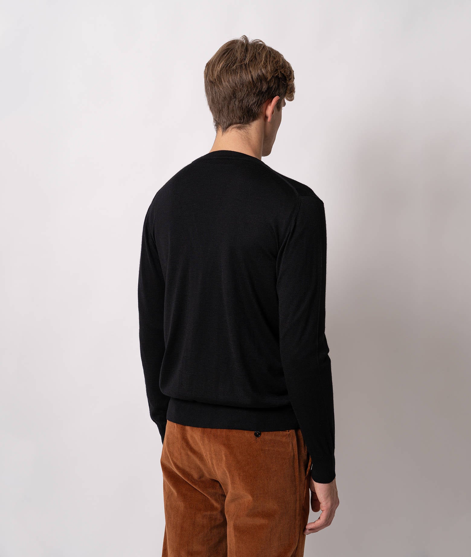 Cashmere And Silk Cardigan Ulaan Blue V Neck