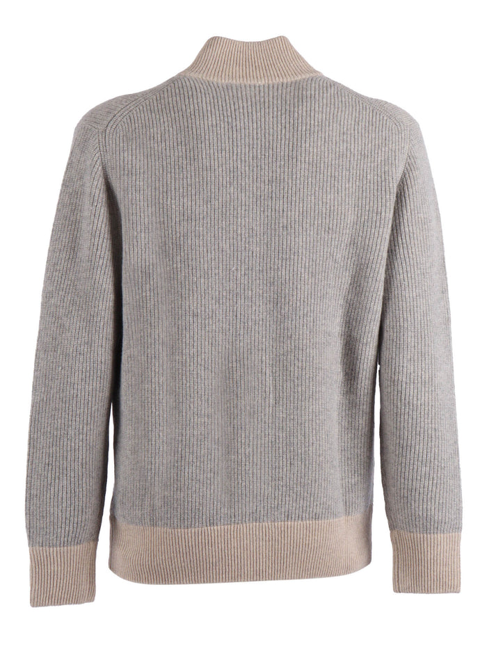 BOMBER JACKET Beige Wool