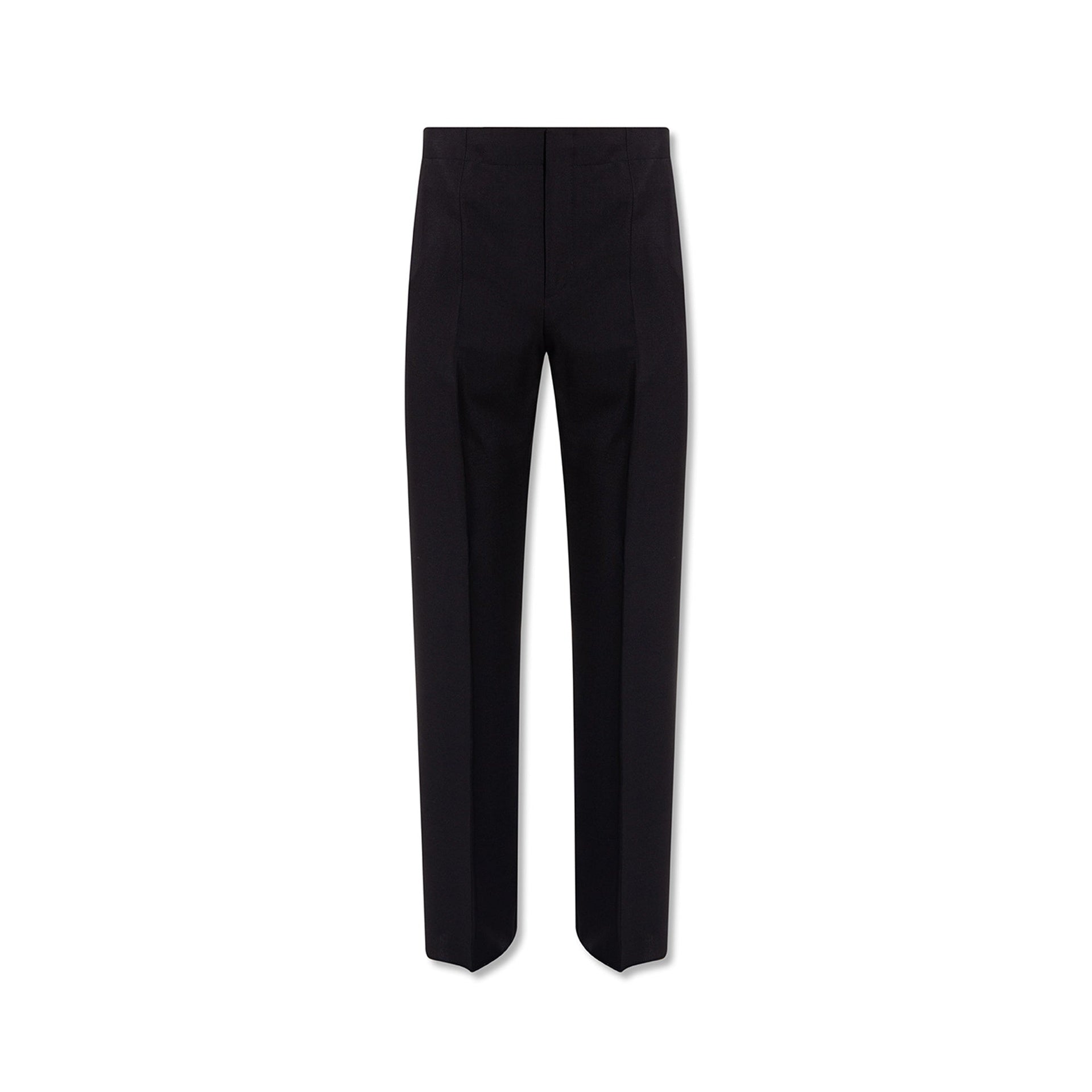 Cotton And Silk Pants Blue