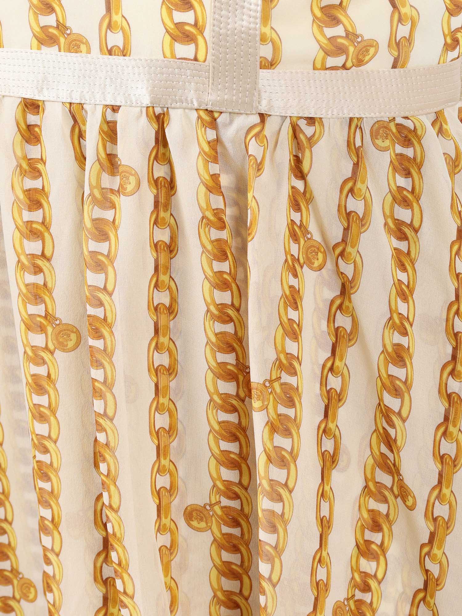 Dress Yellow Silk Lining Acetate