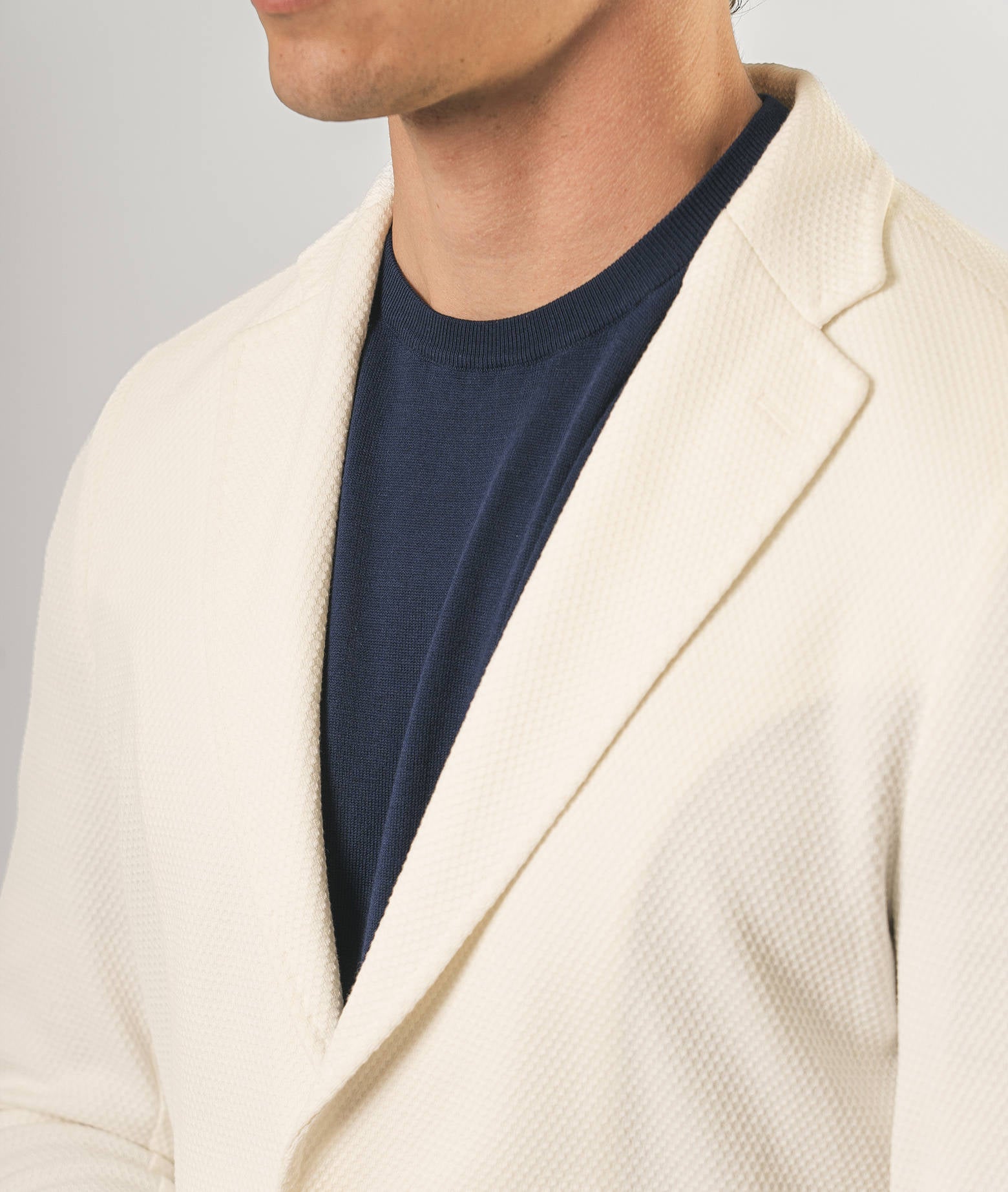Sporty Cotton Blazer Muscat Firebrick Jersey Jacket
