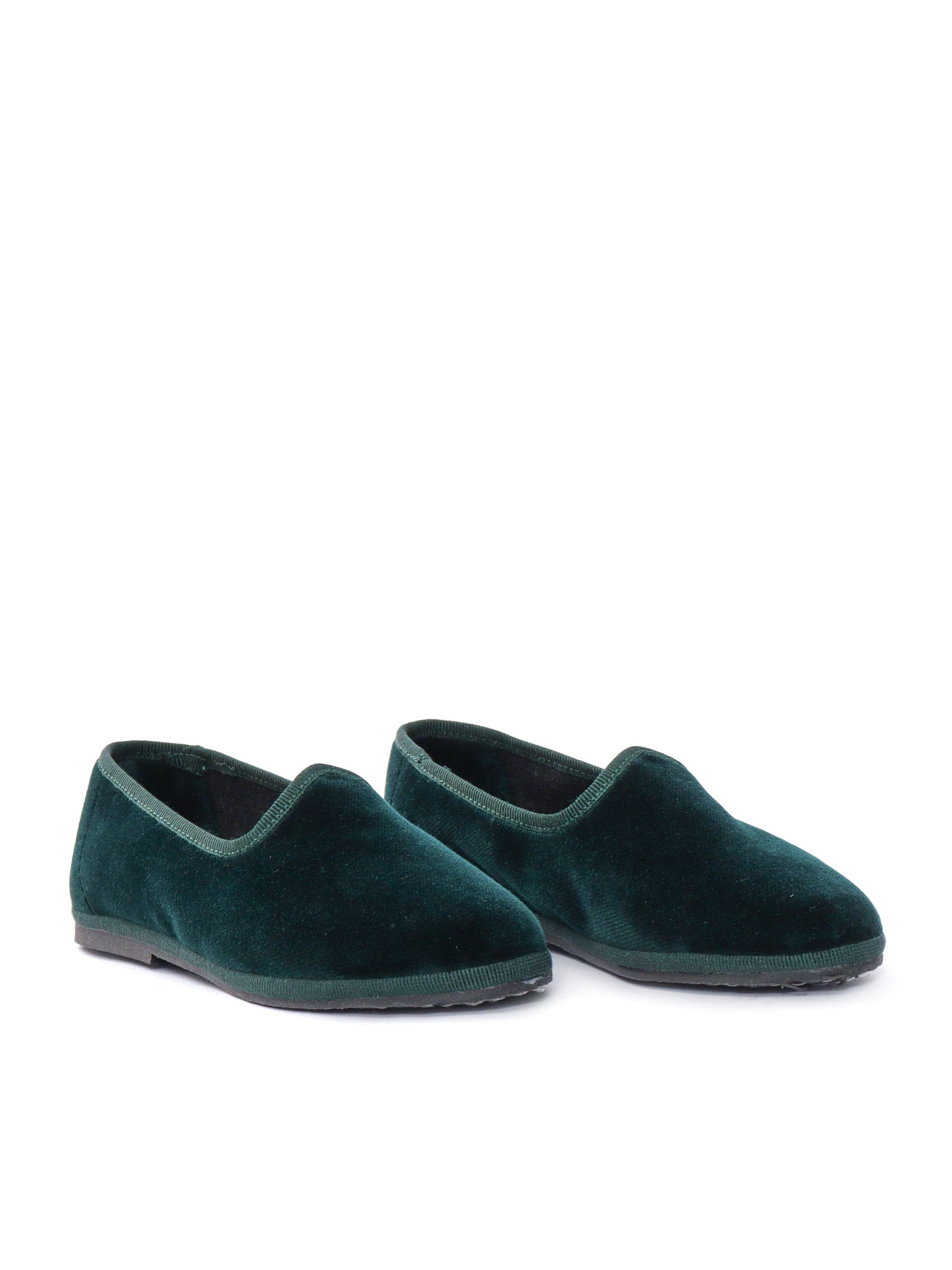 Shoes Green Slip On