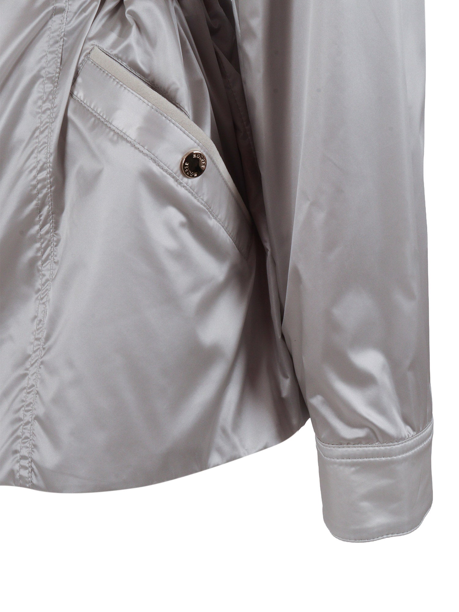 EOLIA-HC JACKET Grey Polyester Coat