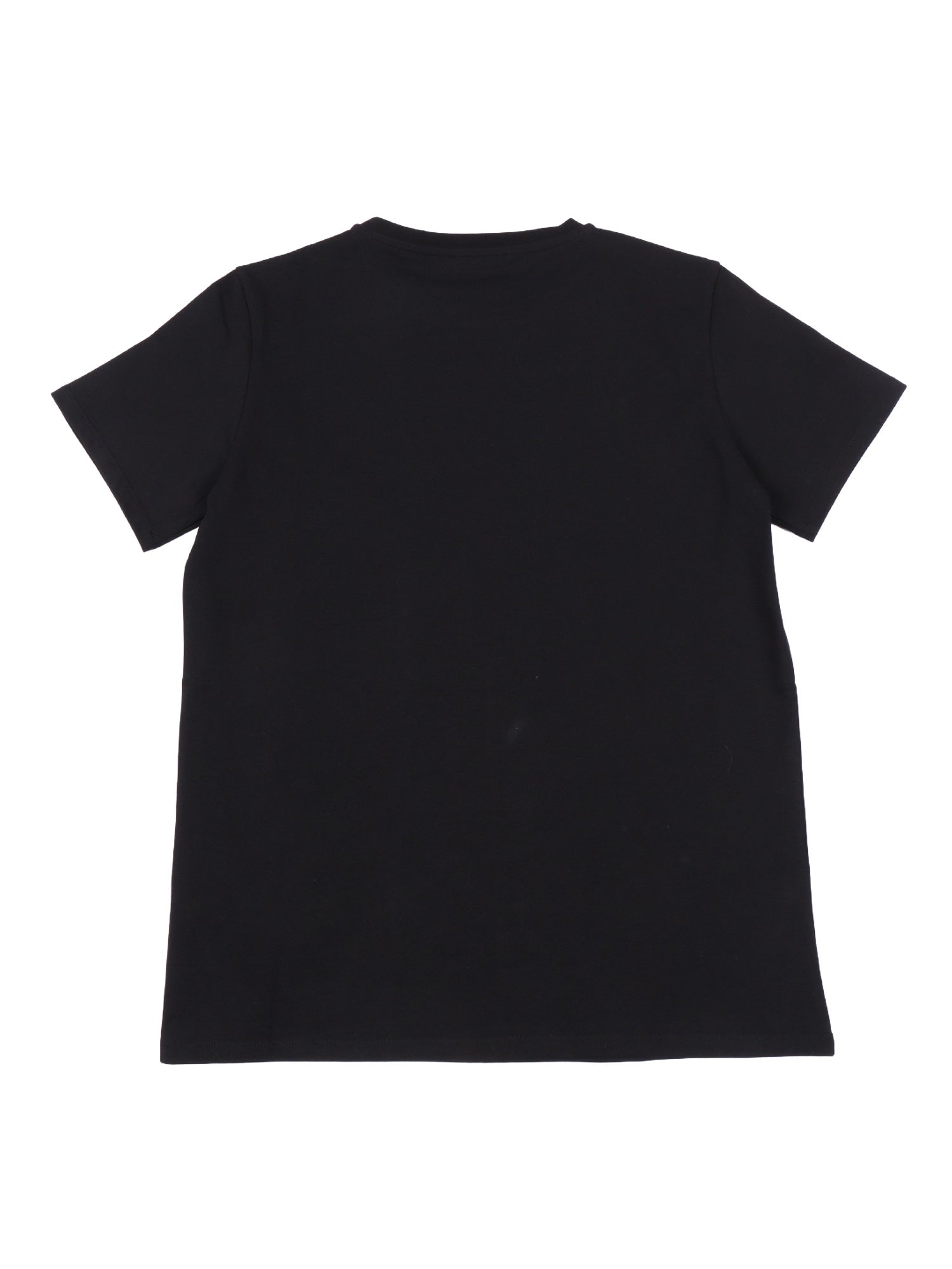 T-SHIRT Black Cotton Elastane Short Sleeves