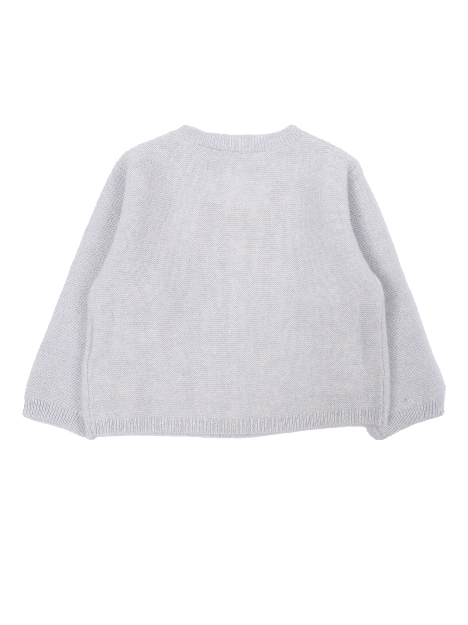Cardigan Blue Wool Cashmere