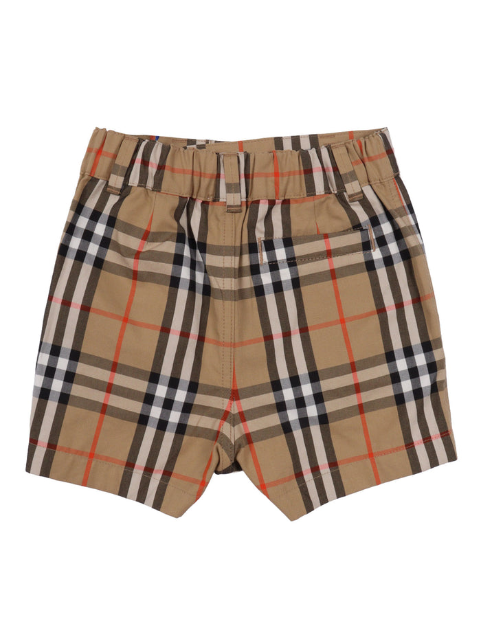 INF BOY SHORTS Beige Cotton