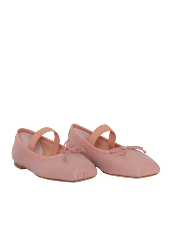BALLERINAS Pink Flat Shoes