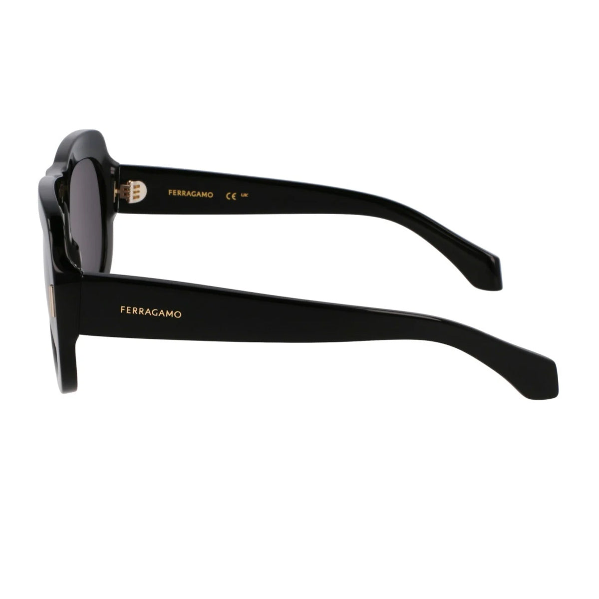 Salvatore Ferragamo SF2029SE 001 Nero Recycled Acetate Occhiali Da Sole