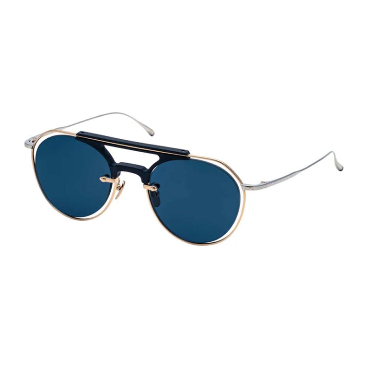 Masunaga by Kenzo Takada Rhea S19 Gold Oro Titanium/acetate Occhiali Da Sole