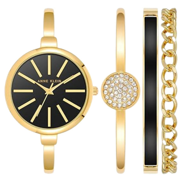 Anne Klein Brass/alloy case watch in gold