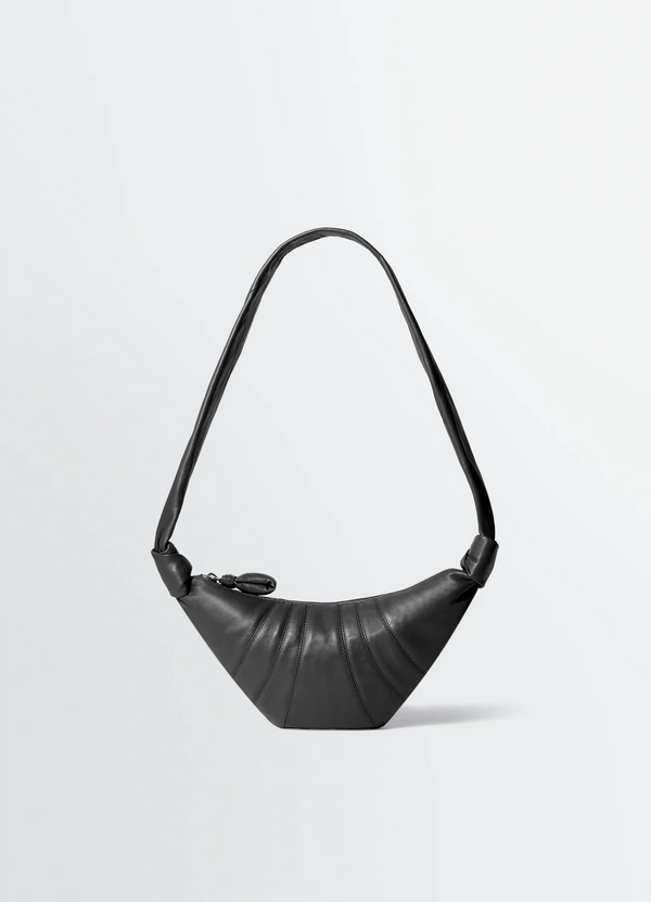 Lemaire Petit Sac Croissant Shoulder Bag — Black