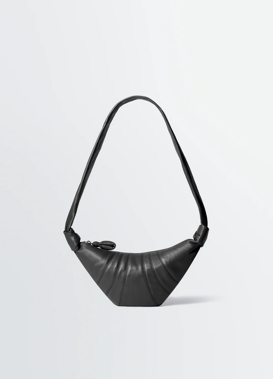 Lemaire Petit Sac Croissant Shoulder Bag — Black
