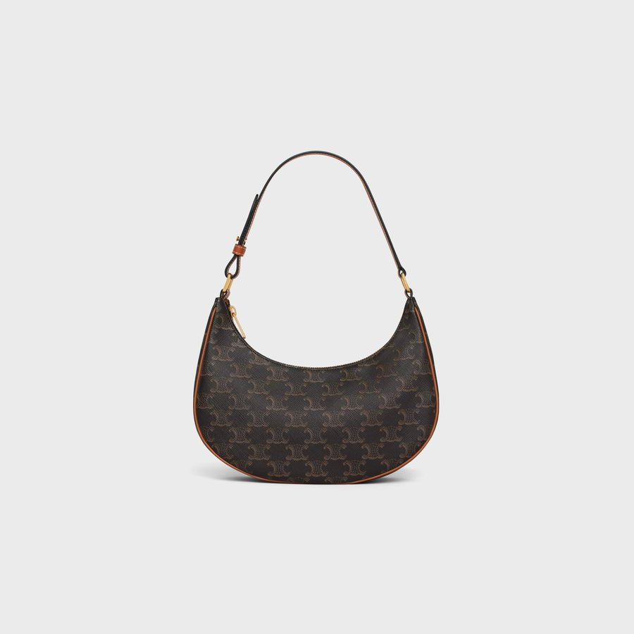 Celine Ava Shoulder Bag — Brown