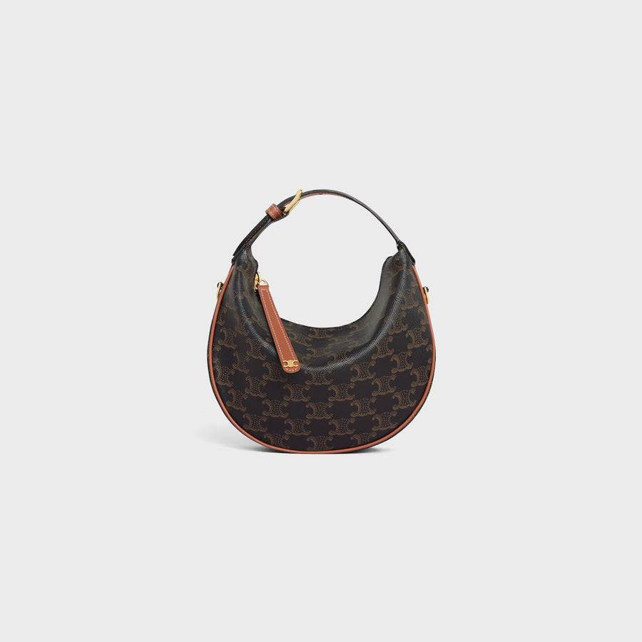 Celine Lulu Shoulder Bag — Brown