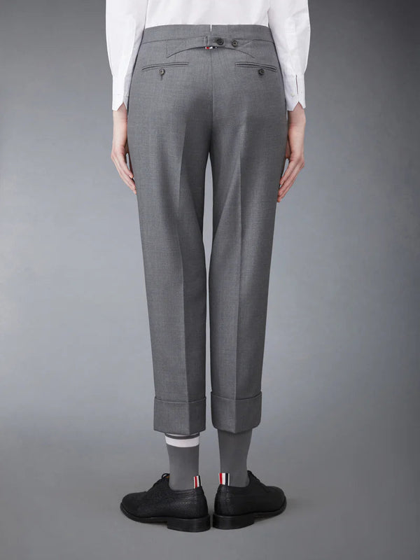 Thom Browne قصة 1 بنطلون – رمادي