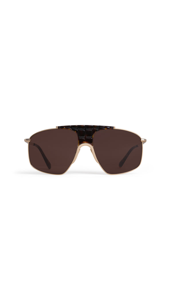 Maison AlaïA AA0098S-002 Sunglasses — Gold
