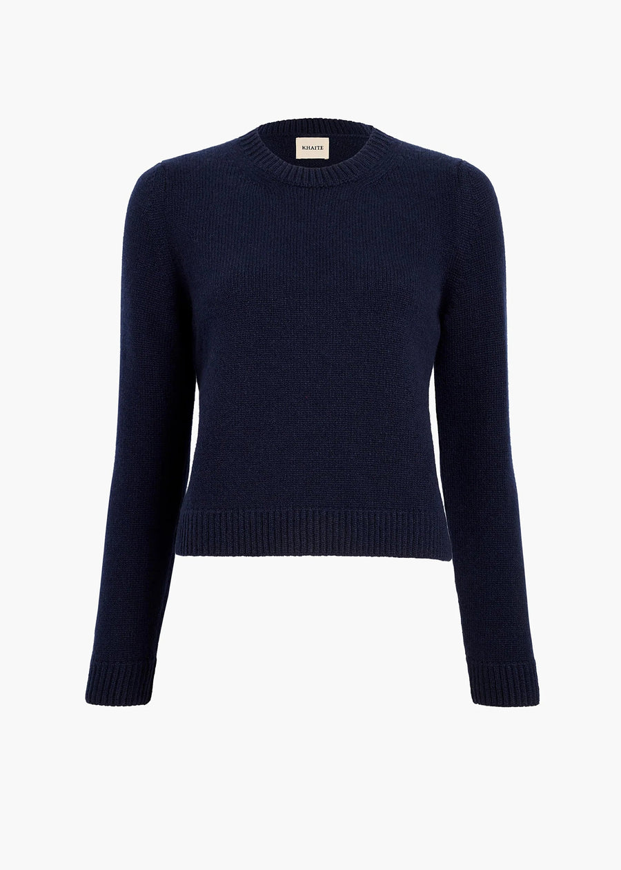 Khaite Leta Sweater — Navy