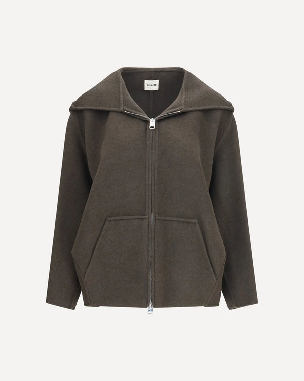 Khaite Dolem Jacket — Khaki