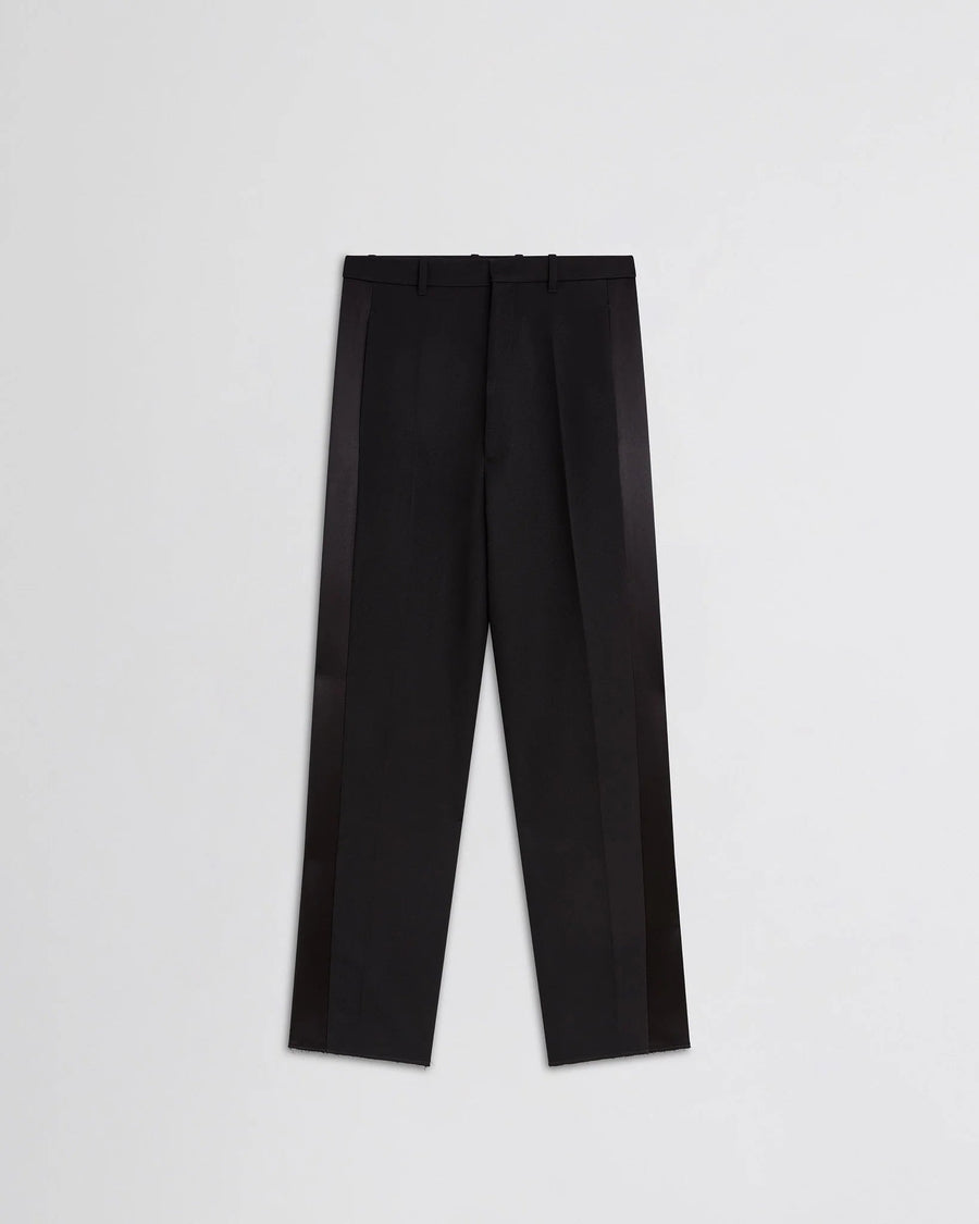 Phoebe Philo Tuxedo-Style Trousers — Black