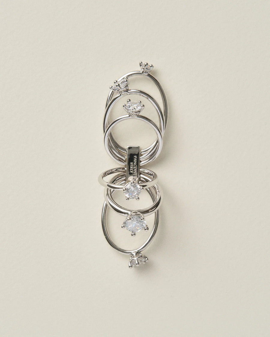 Panconesi Orbit Ring — Silver
