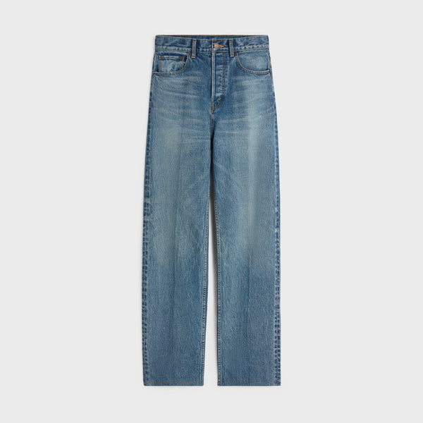 Celine Boyfriend Cut Jeans — Blue