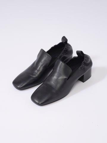 Studio Nicholson Leather Slip-On Loafer — Black