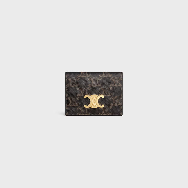 Celine Card Case — Brown
