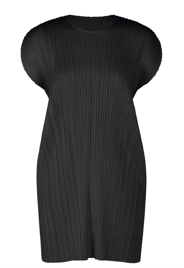 فستان بليسيه Pleats Please Issey Miyake من — أسود