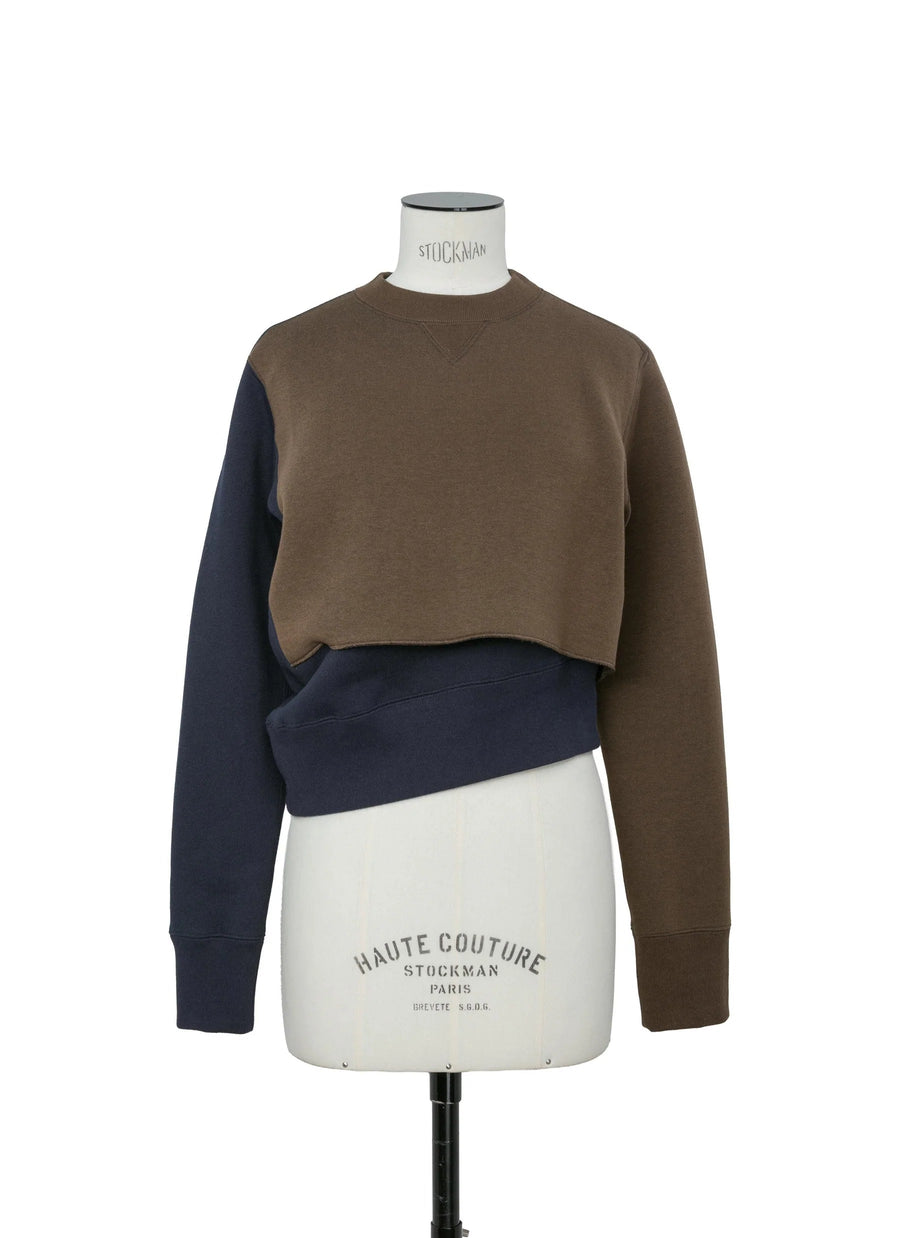 Sacai Sponge Sweat Sweater — Brown