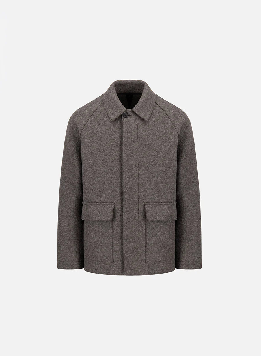 Harris Wharf Country Jacket — Gray