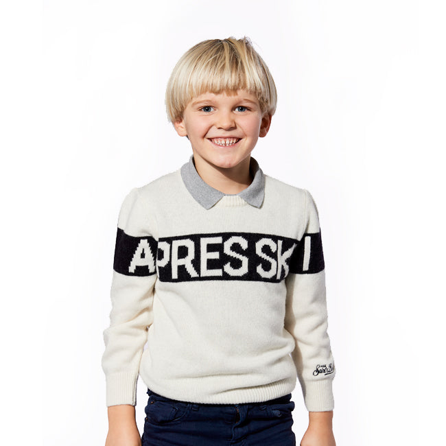 Après Ski Boys Sweater White