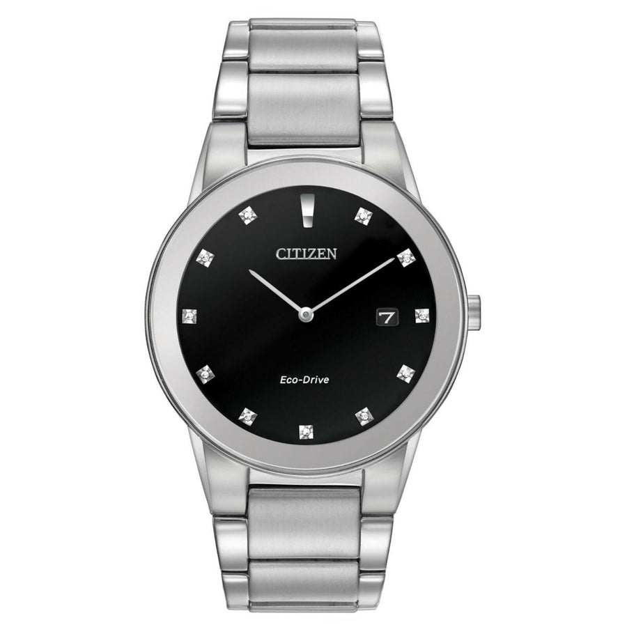 Citizen Stainless steel case watch in black