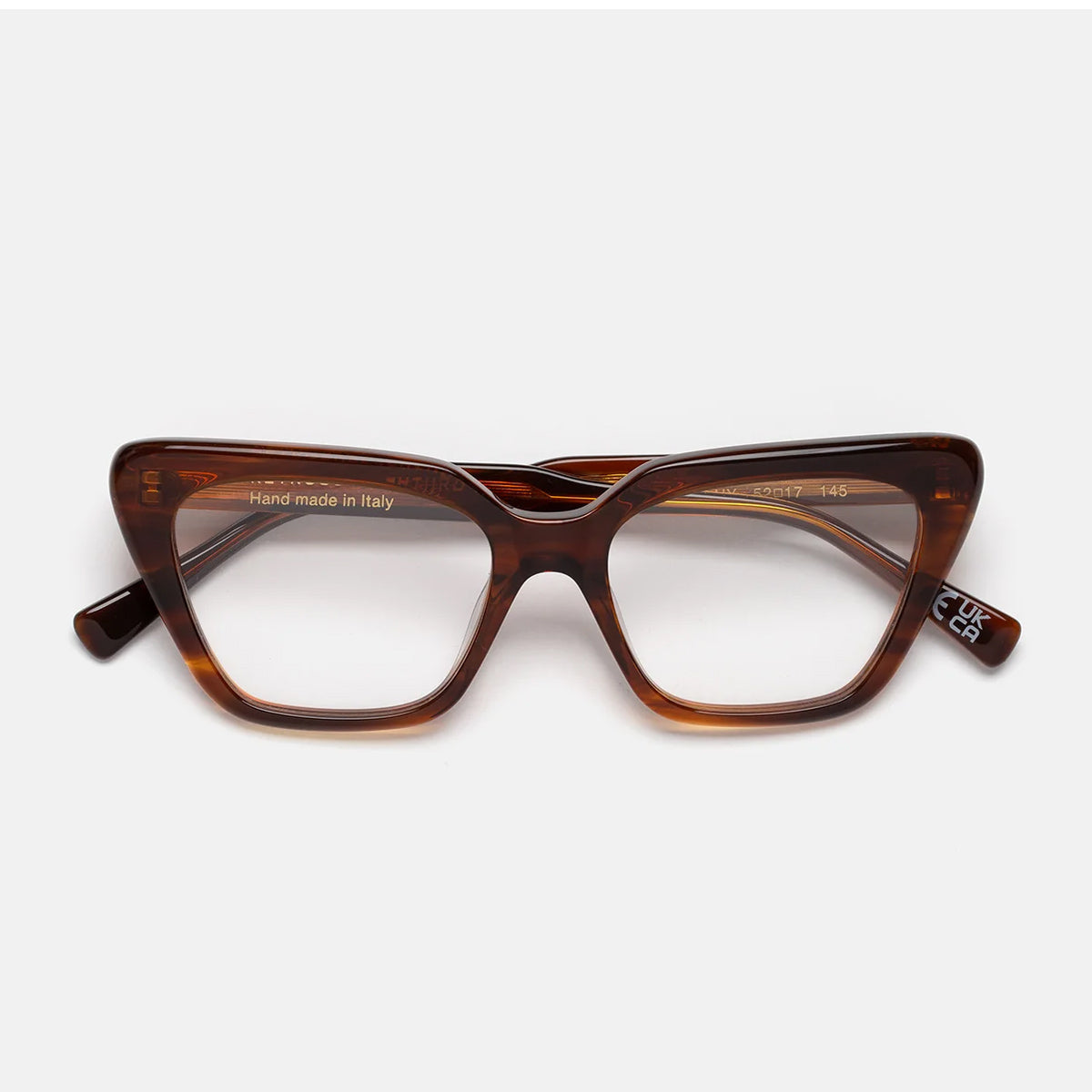 Retrosuperfuture NUMERO 122 HAVANA Marrone Acetate Occhiali Da Vista