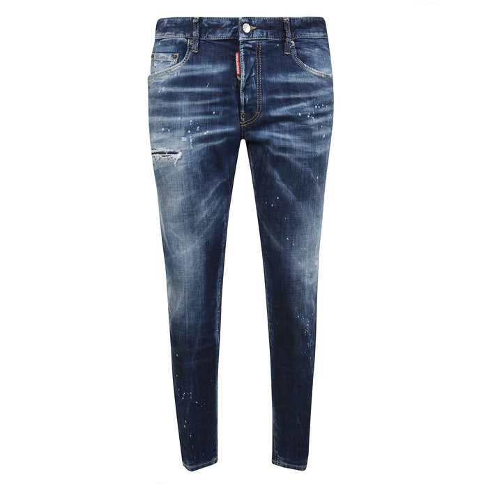 Skater Jean Navy Blue Pantaloni