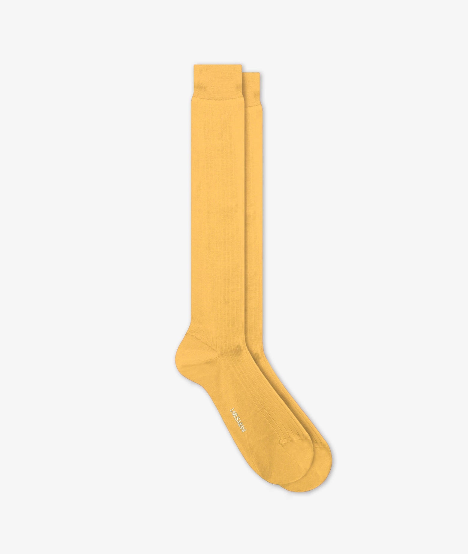 Ribbed Socks Yellow