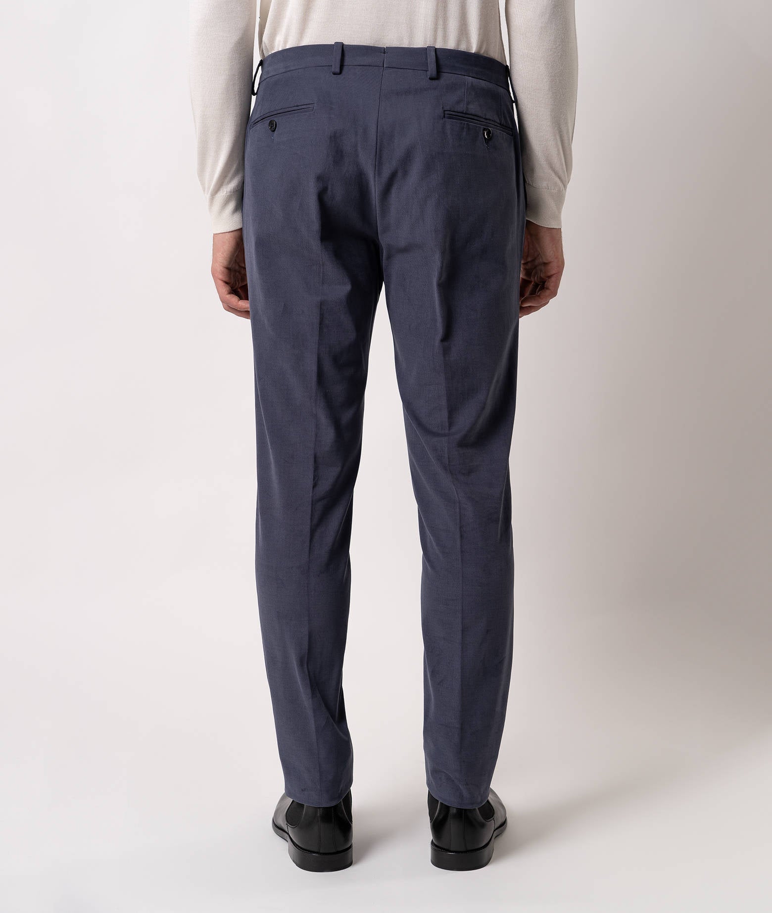 Cotton Chino Megeve Darkblue Sportswear Trousers