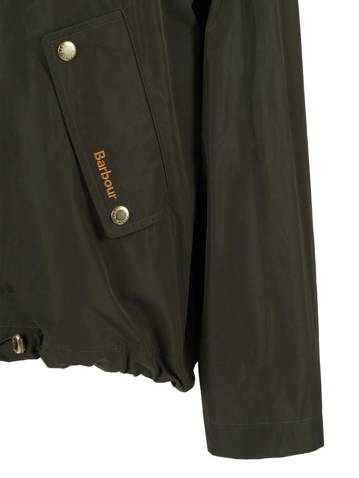 WEAVER SHOWERPROOF JACKET Green Polyester Heavy