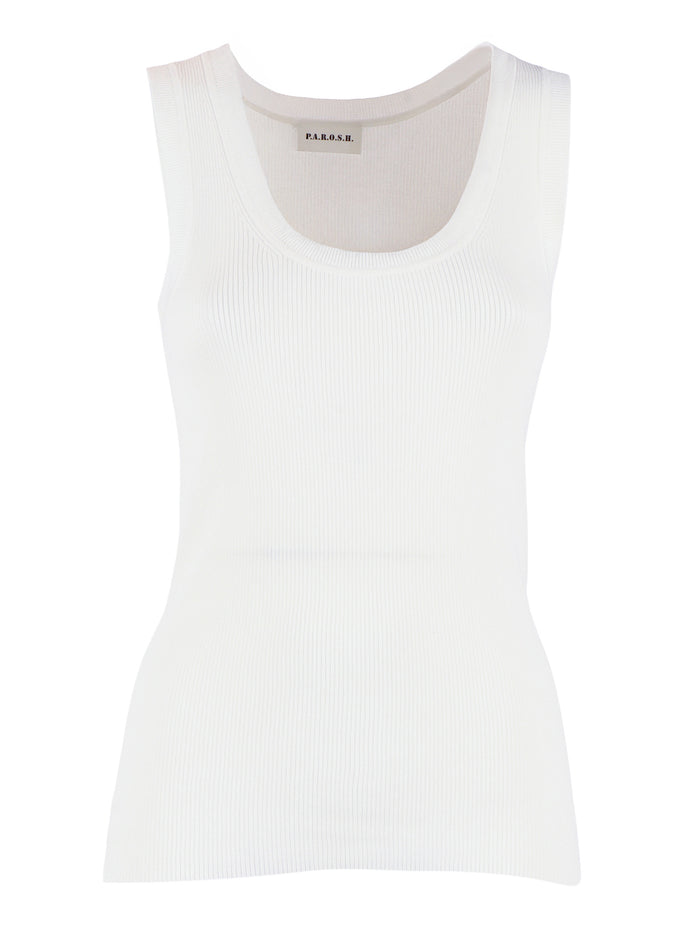 TANK TOP Panna Cotton Polyamide