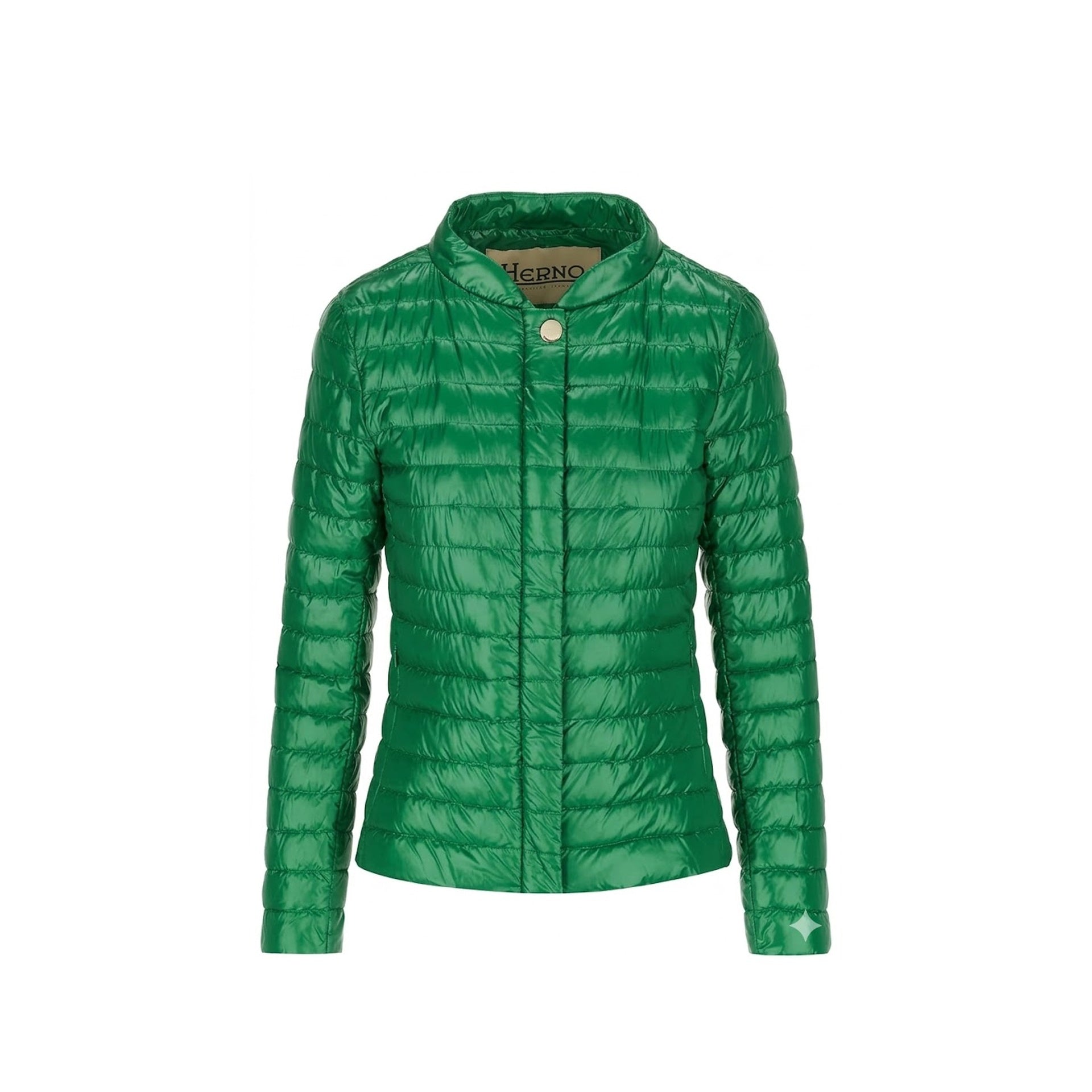 Herno Down Jacket Green Polyamide