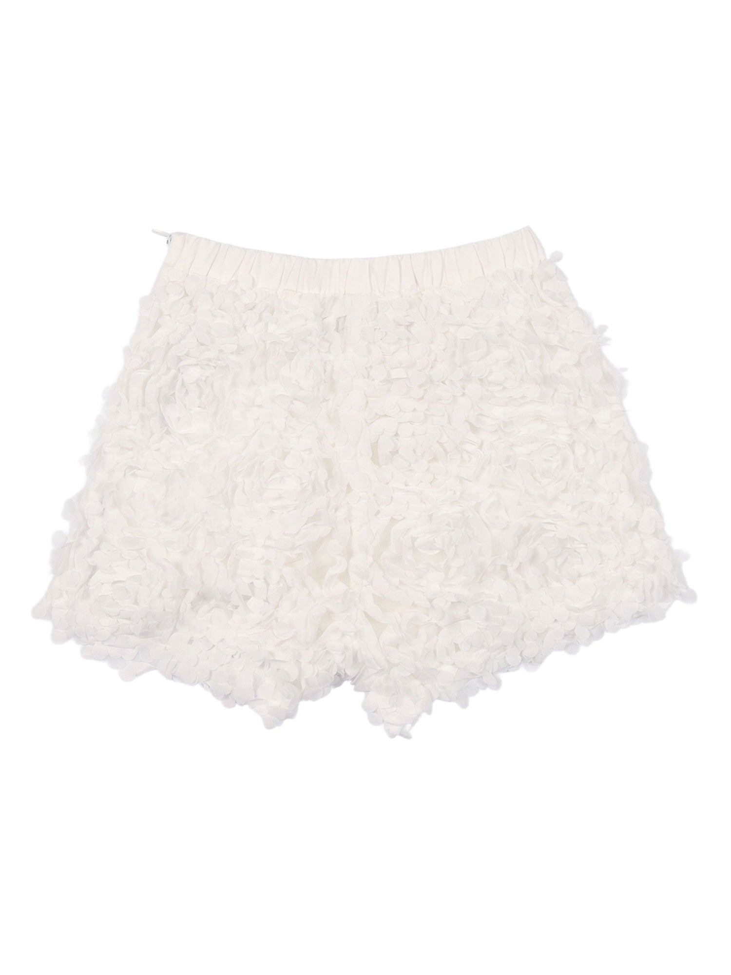 SHORTS White Polyester Lining Cotton