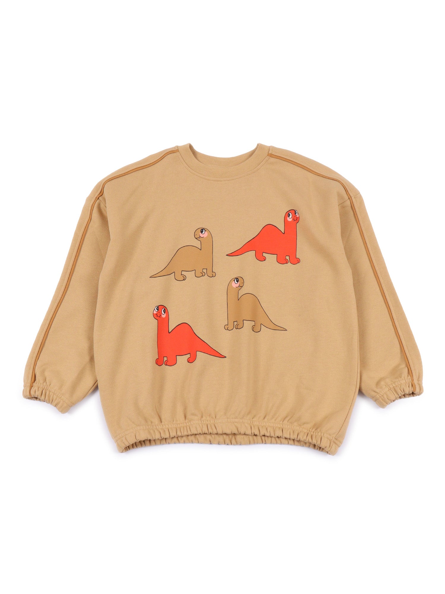 Dinos Sp Sweatshirt Beige Organic Cotton